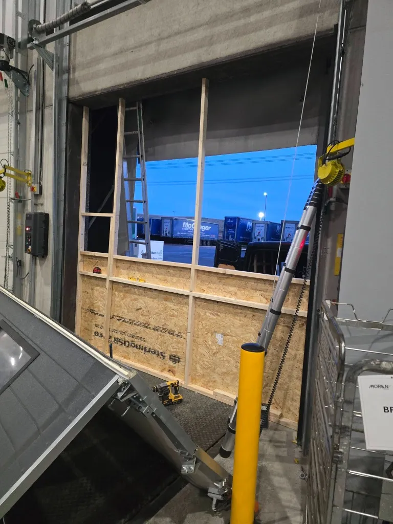 Emergency Boarding After Lorry Collision — Doncaster Loading Bay thumbnail 5