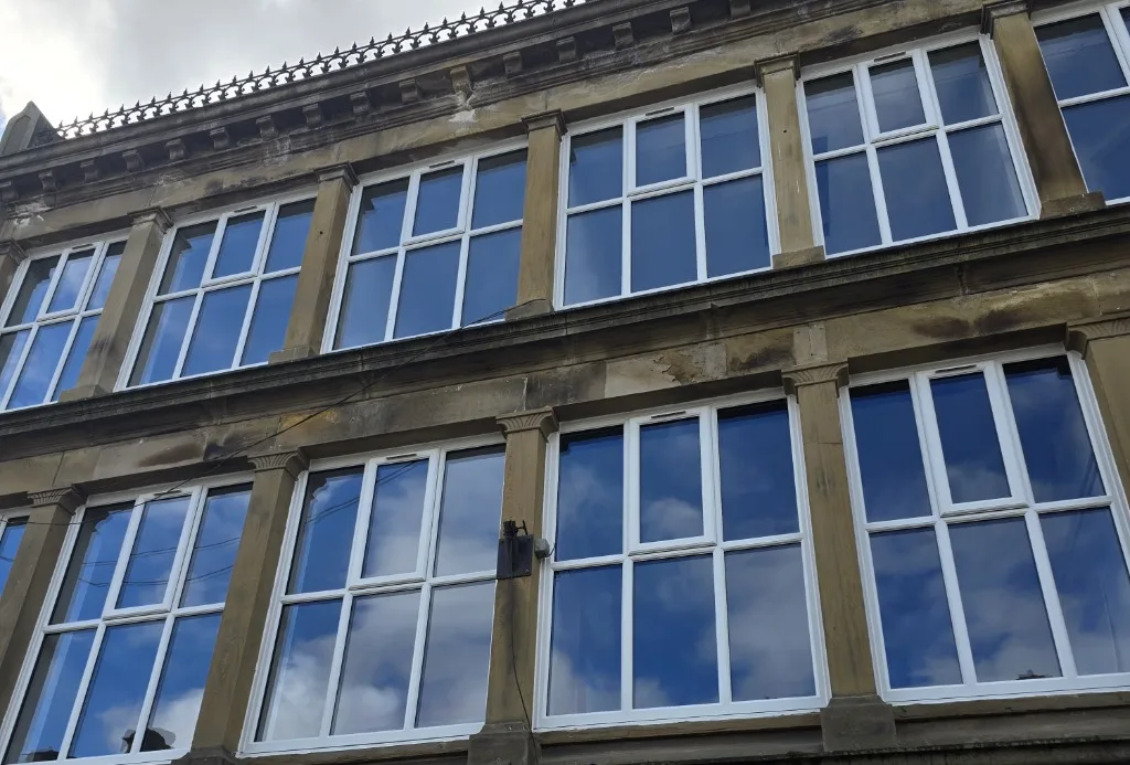 Commercial Window Installation Example