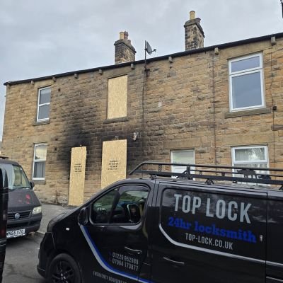 Emergency Boarding Up — Securing a Fire-Damaged Property in Barnsley