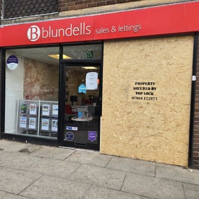 Busy afternoon in Rotherham! We were called out to a shop front that had been hit by a car.