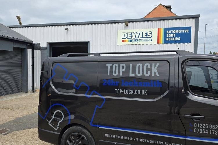 Just finished a security upgrade at Dewies Ltd new premises.