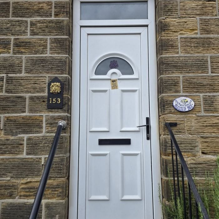 #CompositeDoors #Mapplewell #Barnsley #HomeRenovation #DoorInstall #ExteriorDesign #DoorGoals #PrussianBlue #HomeUpgrade #TopLock